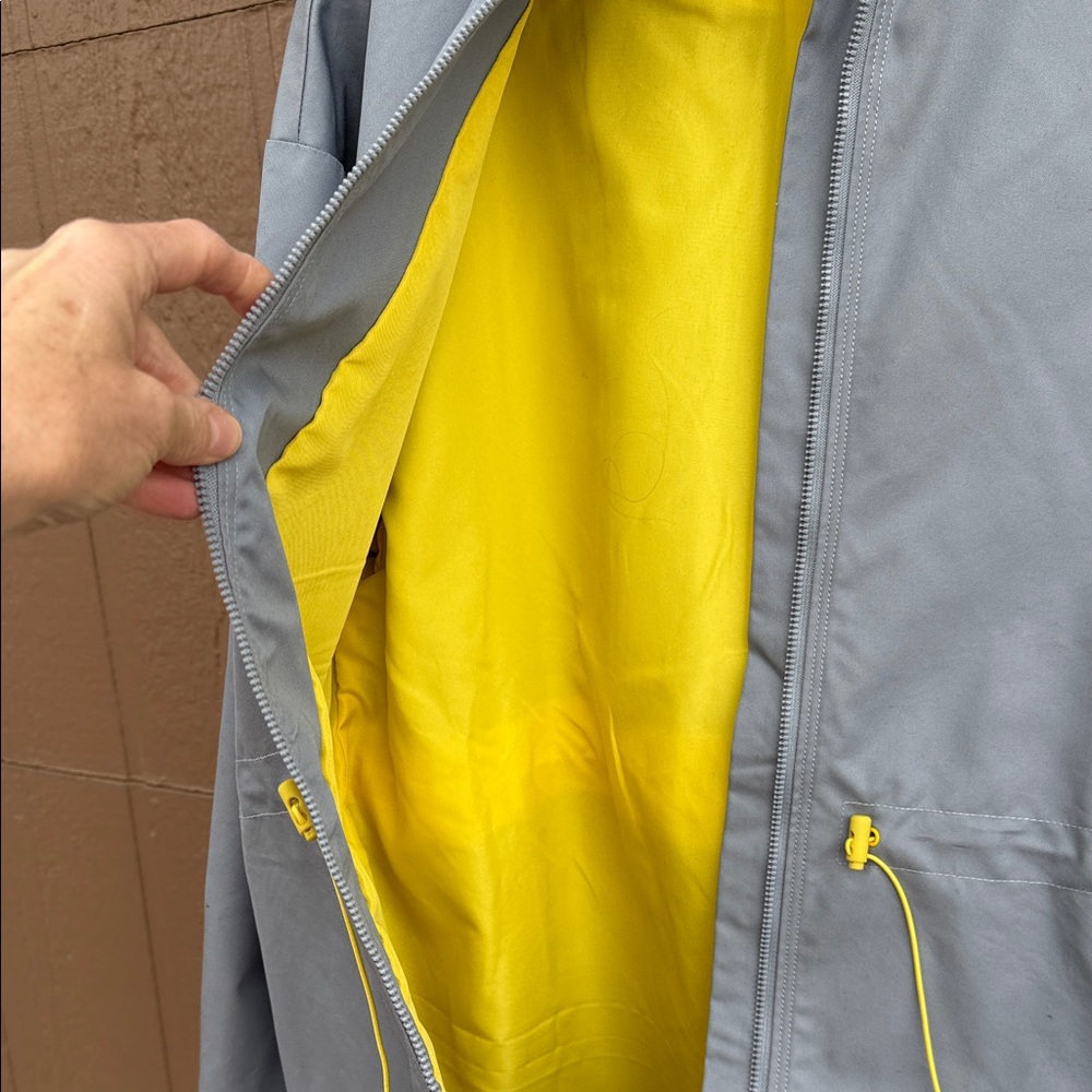 Fabletics Hooded Jacket with Yellow Drawstrings - image 6